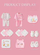DUNISO 18 Pcs Newborn Baby Gifts Set,Newborn Layette Gift Set, Baby Clothes Accessories Set, Comfortable and Breathable,Available in All Seasons, Suitable for Babies Up to 59cm in Height - Image 4
