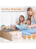 DUNISO 3 pack Drawer Organiser, Clothes Organizer, Elevate your Closet with Foldable Storage Organize, Stylish Wardrobe Organizers and Storage - Image 4