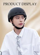 DUNISO Open Face Helmet, Motorcycle Helmet，Half Shell Helmet, Adjustable Head Circumference, Shock And Fall Resistant, Suitable For Both Men And Women - Image 5