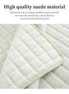 DUNISO 2 Pcs Sofa Cover, Flannel Sofa Protective Cover, Anti Slip Furniture Cover, Dust Proof Pet Mat, Anti Fouling And Wear Resistant, Suitable For Use In All Seasons，White - Image 5