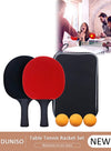 DUNISO Ping Pong Paddles Set High-Performance Table Tennis Paddle with Premium Ping Pong Balls With Storage Case 2 Players Table Tennis Racket Set For Indoor & Outdoor Games