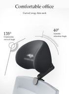 DUNISO Adjustable Ergonomic Office Chair Headrest，Sleeping pillow，Universal Height and Angle Adjustable sponge Headrest for Office Chairs, Gaming Chairs, Recliners, and Car Seats, No punching required and easy Installation - Image 3