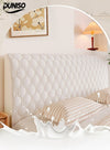 DUNISO Ice Silk Latex Headboard, Anti-Collision Tatami, Full Dustproof Backrest Cover, Thickened Soft Cover Suitable For Bedroom Decoration And Washable (180cm)
