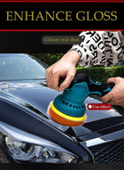 DUNISO Cordless Car Buffer Polisher Machine Kit with 1PCS 12V 2.6Ah Rechargeable Batteries, 8 Variable Speed 2800-5500RPM, Portable Polishing Waxer for Detailing/Waxing - Image 4