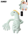 DUNISO Automatic Patting Hand for Baby Sleep，Green Dinosaur Baby Sleep Soother Toy,Baby Soothing Palm, Sleeping with a Hug, Electric Patting Function with Belly Warming, Relieves Startle Reflex for Newborns