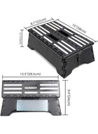 DUNISO Sturdy And Durable Portable Folding Step Stool With Semi-Folding Steps, Non-Slip Step Stool, Sturdy And Durable, Suitable For Kitchen, Bathroom, Bedroom, Children Or Adults, Convenient For Climbing High Beds Or Stairs. - Image 2