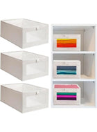 DUNISO 3 pack Drawer Organiser, Clothes Organizer, Elevate your Closet with Foldable Storage Organize, Stylish Wardrobe Organizers and Storage - Image 2