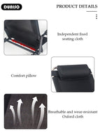 DUNISO Lifting Bed Backrest,Adjustable Sit up Back Rest Multifunctional floor Chair for Bed, Adjustable Bed Backrest Support with Head Pillow for Neck, Head, Lumbar Support,Folding Chair - Image 2