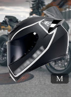 DUNISO Sport Motorcycle Helmet,Lightweight Crash Resistant Motorcycle Full Face Helmet,Motorcycle Street Bike Motocross Helmets for Adults with Black Lenses,Breathable Lining, Unisex，Suitable for Riding Recreational Activities,M