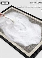 DUNISO 2 PCS  Kitchen Mats and Rugs Set , Non Slip Heavy Duty Standing Mat, Quick Dry Diatom Mud Floor Mat,  Extra Soft and Absorbent Floor Mats for  Kitchen, Bath, Office, Laundry(40*60cm+40*120cm) - Image 5