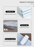 DUNISO 70*50 cm Vacuum Storage Bags-5 Compression Bags Pump Needed Reusable Compression Bags Space Saver Home Packing Organizers for Packing, Clothes, Comforters, Blankets - Image 5