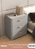 DUNISO 3 Layers Plastic Storage cabinet With Drawers,Wide Slit Cabinet Drawer Unit,home Storage Organizer,Multipurpose Mix Drawers for Kitchen Bedroom Bathroom and Living Room
