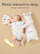 DUNISO Baby Patting Sleeping Toy with with Remote Control,Automatic Soothing Palm Hand,Startle Prevention Pat Pillow with Detachable red bean liner - Image 5