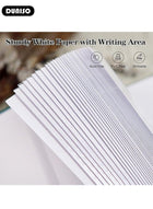 DUNISO 200 Pockets Photo Album with Writing Space and Front Window, Waterproof Linen Photo Album for 4 * 6 Inches photos, Portable Photo Album for Baby Travel Wedding Family - Image 5