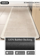 DUNISO 2 PCS  Kitchen Mats and Rugs Set , Non Slip Heavy Duty Standing Mat, Quick Dry Diatom Mud Floor Mat,  Extra Soft and Absorbent Floor Mats for  Kitchen, Bath, Office, Laundry(40*60cm+40*120cm) - Image 2