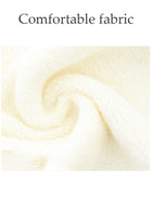 DUNISO Pure cotton bath towel Super Soft, Quick Drying, High Water Absorption, Size: 70x140 cm, Creamy White - Image 3