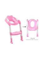 Cool Baby Kids Toilet Seat With Adjustable Ladder - Image 3