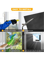 DUNISO Blackout Blinds, Free-Cut Portable Travel Curtains, No Drilling Required, Travel Blackout Curtains For Home Office, Kids Room, Bedroom, Car, Etc. (300 x 145 Cm). - Image 4