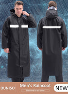 DUNISO Rain Suit Jacket Raincoat Hooded Rain Poncho Lightweight Emergency Jacket Rainwear for Men and Women Outdoor All-Sport Waterproof Breathable Anti-storm