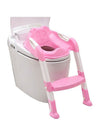 Cool Baby Kids Toilet Seat With Adjustable Ladder