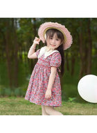 DUNISO 2 Pcs Summer Hat Bag Set，Girls Summer Straw Hat with Shoulder Bag Set，Wide-brimmed Hat with a Floral Ribbon and a Soft Woven Straw Shoulder Bag，for Beach, Travel, and Outings for Girls - Image 3
