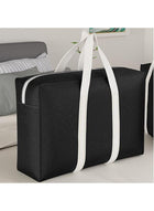 DUNISO 5 Pcs Extra Large Moving Bags，Storage Bags with Strong Zippers & Carrying Handles，Waterproof and Dustproof Heavy Duty Laundry Bag,Space Saving, for Bedding/Duvets/Pillows/Laundry/Clothes，70*50*25cm - Image 5