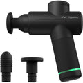 Hyperice Hypervolt Go 2 in Black – Featuring Quiet Glide Technology – Handheld Percussion Massage Gun | 3 Speeds, 2 Interchangeable Heads | Helps Relieve Sore Muscles and Stiffness