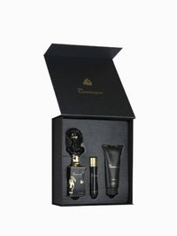 Lattafa Gift Set – His confession 100ml + 12ml + Shower Gel