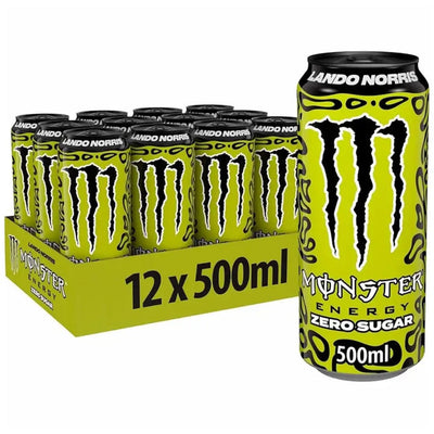 Monster Lando Norris Zero Sugar Energy Drink Cans - (12x500ml)