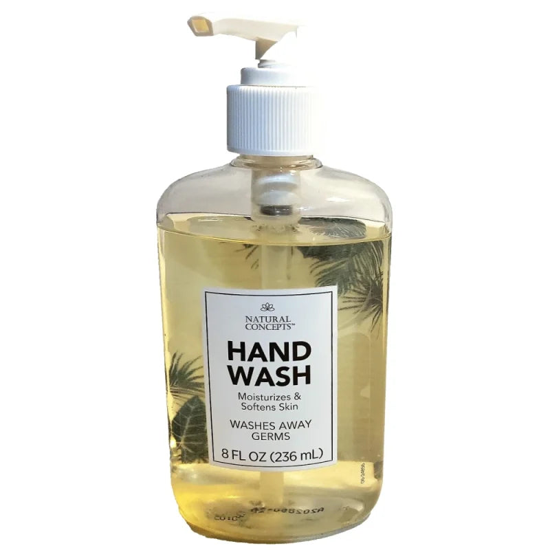 Natural Concepts Brand – Hand Wash 8 fl oz Moisturizes & Softens Skin Germs Gone