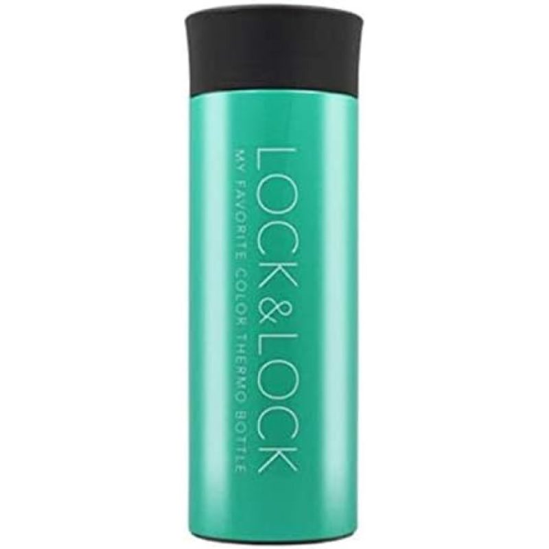 Lock & Lock Stainless Steel Hot and Cool Vacuum Tumbler 340 ml, green