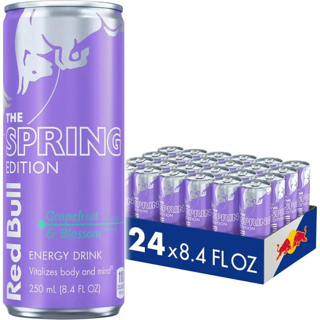 Red Bull The Spring Edition Grapefruit & Blossom Energy Drink Cans - (24x250ml)