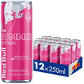 Red Bull The Summer Edition White Peach Energy Drink Cans - (12x250ml)