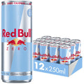Red Bull Zero Energy Drink Cans - (12x250ml)