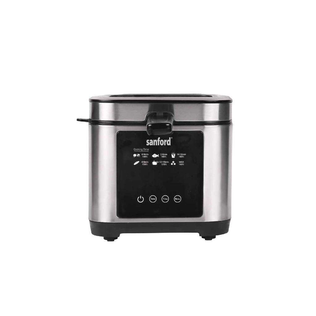 Sanford 1200W 2.5L Deep Fryer with LED Touch Screen and Timer | SF1304DF