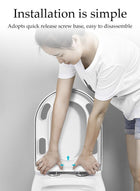 DUNISO Toilet Seat Cover,V-Shape Quiet Soft Close Lid,Quick-Attach Hardware Bathroom Toilet Seat,Durable and Removable,Not Easily Yellowed,Designed with Cushioning Pad,Suitable for Most Toilets - Image 4
