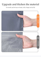 DUNISO 20 Pcs Extra Large Capacity Plastic Packing Bag，Moving packing bag，Thickened Comforter Quilt Storage Bag，Good Quality, Waterproof and Durable，for Moving Collection Carrying, Blanket and Clothes，55*80cm，Grey - Image 5
