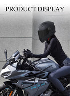 DUNISO Full Face Motorcycle Helmet, Lightweight Crash Resistant Motorcycle Helmet, All Season Cool Racing Helmet，Equipped With Dual Lenses,Anti Seismic And Anti Drop, Comfortable And Breathable, Suitable For Both Men And Women - Image 4