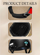 DUNISO Open Face Helmet, Motorcycle Helmet，Half Shell Helmet, Adjustable Head Circumference, Shock And Fall Resistant, Suitable For Both Men And Women - Image 3