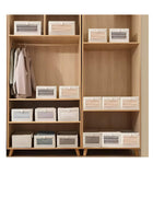 DUNISO 3 pack Drawer Organiser, Clothes Organizer, Elevate your Closet with Foldable Storage Organize, Stylish Wardrobe Organizers and Storage - Image 5