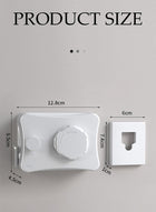 DUNISO Retractable clothesline,indoor stainless steel invisible wall hanging rope, dual head dual purpose laundry rope, can withstand 20kg, suitable for living room, balcony, bedroom, outdoor, 5.1m (white) - Image 2