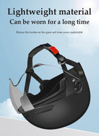 DUNISO Motorcycle Helmet, Scooter Helmet with Safety Goggles, , adjustable head circumference, shock and fall resistant, suitable for Biker Cruiser Brain-Cap for Moped Helmet for Adults, Teenagers, Men, Women - Image 2