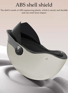 DUNISO 3C Certified Electric Vehicle Helmet，Summer Motorbike Half helmet with Sun-Protection Short Goggles，Safe and Comfortable，Breathable, Sturdy and Durable，Unisex，White - Image 3