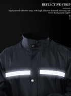 DUNISO Rain Suit Jacket & Trouser Suit Raincoat Hooded Rain Poncho Lightweight Emergency Jacket for Men & Women Outdoor All-Sport Waterproof Breathable Anti-storm - Image 3