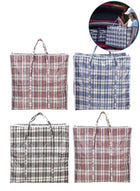 DUNISO 4 Pack Storage Bags Extra Large Moving Bags, 120L Laundry Bag with Strong Zippers and Carrying Handles, Extra Large Heavy Duty Nylon Organizer Bags for Quilts Blankets Pillows Cloths, Moving, Traveling, 80 x 60 x 20cm