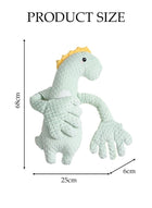 DUNISO Automatic Patting Hand for Baby Sleep，Green Dinosaur Baby Sleep Soother Toy,Baby Soothing Palm, Sleeping with a Hug, Electric Patting Function with Belly Warming, Relieves Startle Reflex for Newborns - Image 2