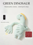 DUNISO Automatic Patting Hand for Baby Sleep，Green Dinosaur Baby Sleep Soother Toy,Baby Soothing Palm, Sleeping with a Hug, Electric Patting Function with Belly Warming, Relieves Startle Reflex for Newborns - Image 5