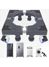 DUNISO Washing Machine Base Stand, Adjustable Mobile Base，With Universal Wheels And 4 Single Lock Wheels, Moisture Resistant And Durable，Suitable For Washing Machines, Dryers, Refrigerators
