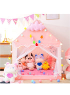 DUNISO Play Tent, Playhouse For Kids Indoor & Outdoor, Princess Castle Tent with Windows and Basic Mat, Gift Toys For Girl, Play House For Toddler, Children - Image 5