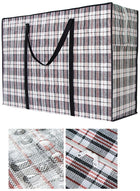 DUNISO 6 Pcs Laundry Bag，Heavy Duty Storage Bags,Reusable Strong Clothes Storage Bags,Super Sturdy And Durable, Waterproof And Moisture-Proof,Large Laundry bags with Zips Storage Bags Best for Moving House Clothing & Wardrobe Storage Packing,78*55*24cm - Image 4